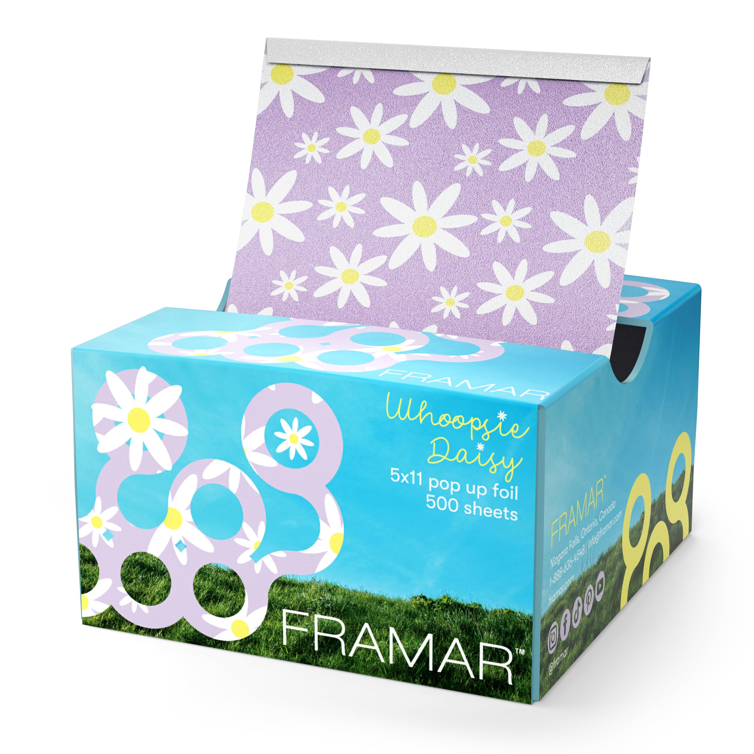 Amazon.com : Framar Daisy Hair Foils For Highlighting - Pop Up